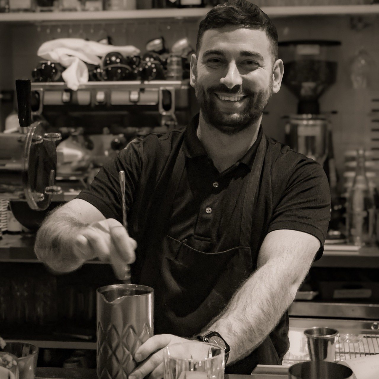 Professional bartender