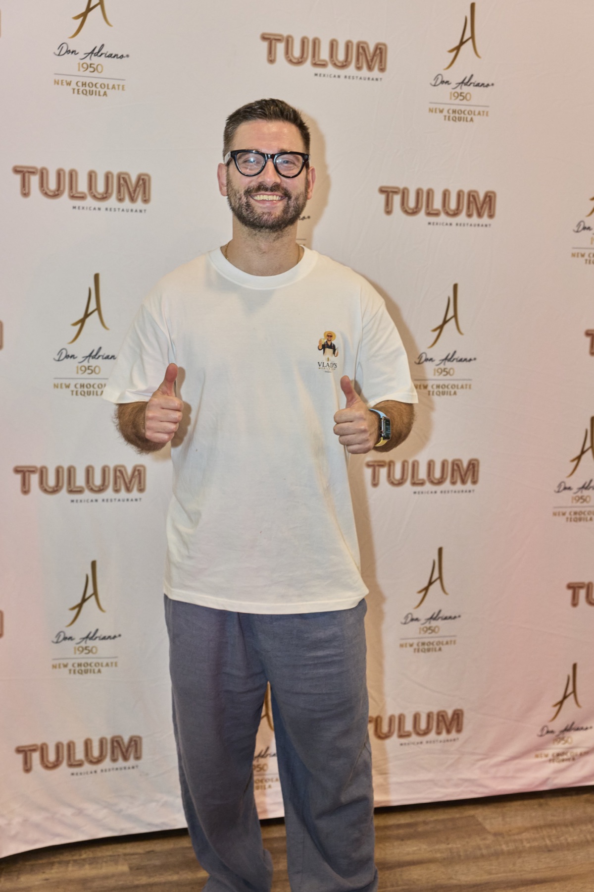 Vlad at a Toronto hospitality event