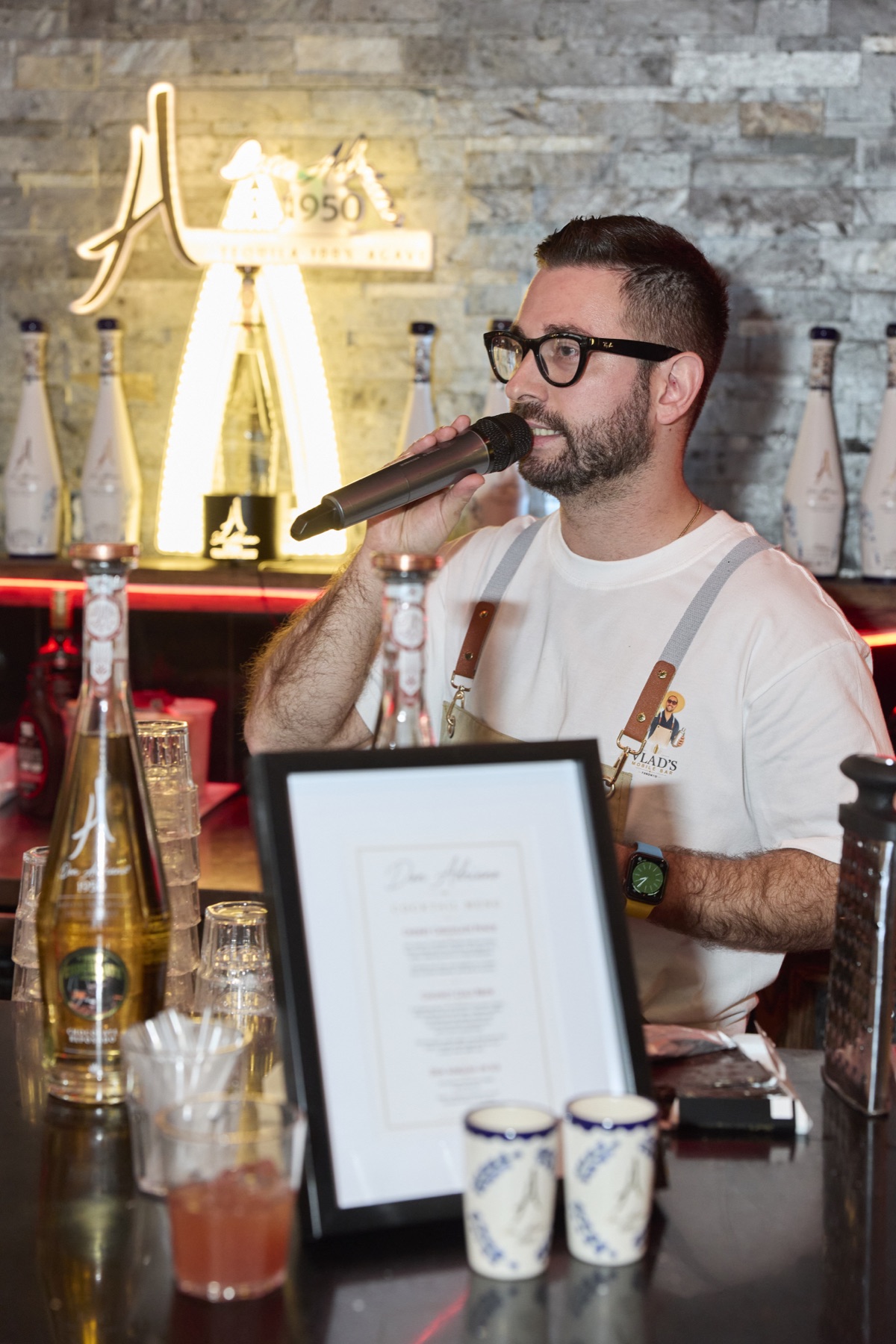 Vlad Mobile Bartender speaking at a Toronto event